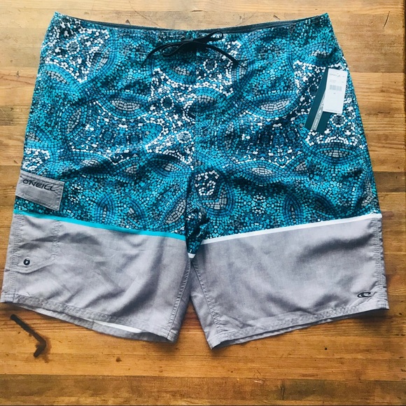 O’Neill Men’s Swim Trunks Board Shorts NWT Sz 42 - Picture 2 of 7